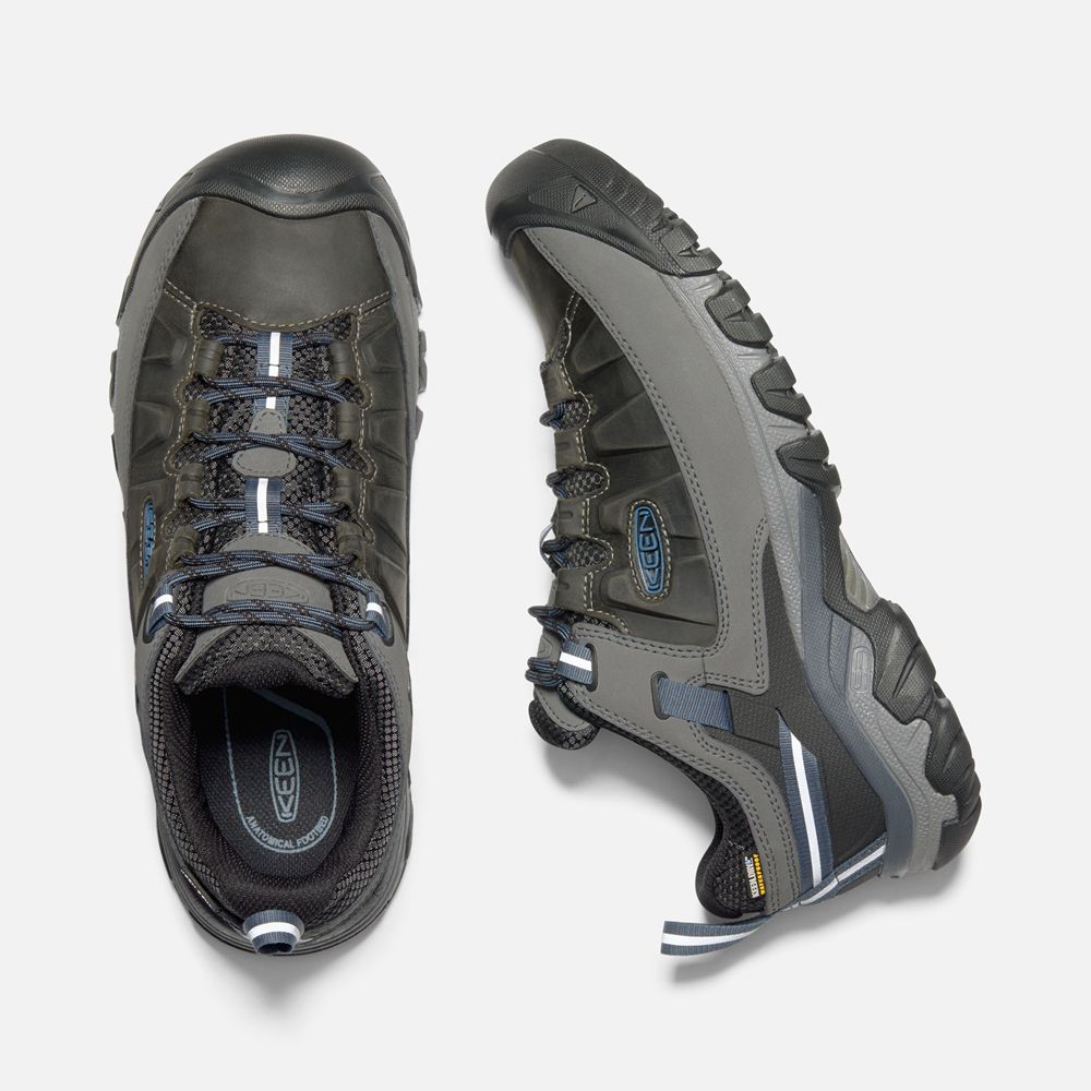 Keen Vandringsskor Herr Mörk Grå - Targhee Iii Waterproof Wide - 846079XIG